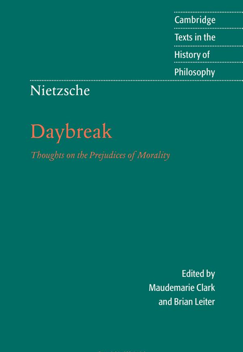 Brian Leiter, Daybreak: Thoughts on the Prejudices of Morality